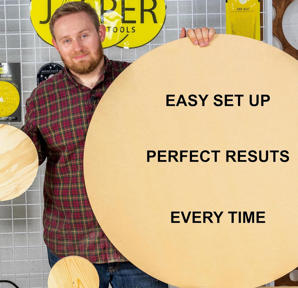 Jasper 300 Industrial Grade LTD ED Circle Cutter Router Jig - Router Circle Jig Cuts Perfect Circles from 7 to 52 ¾”