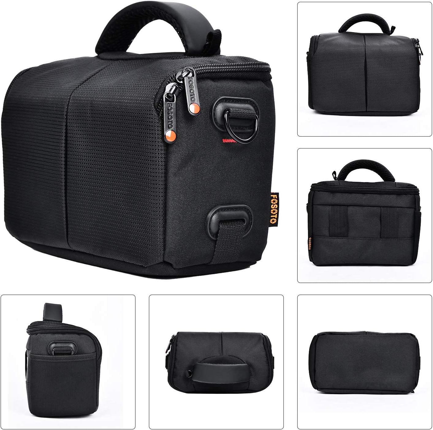 Waterproof Crossbody Camera Bag for Canon Nikon Sony DSLR Mirrorless Camera | Anti-shock Compact Camera bag for Sony