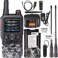 RT-580G (GPS+Bluetooth) Dual Band Waterproof Ham Radio with Aviation Band Reception, 8W UHF 10W VHF, 199 Channels