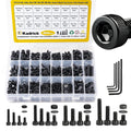 KADRICK 860PCS Metric Screws Assortment Kit,M6 M5 M4 M3 Hex Socket Head Cap