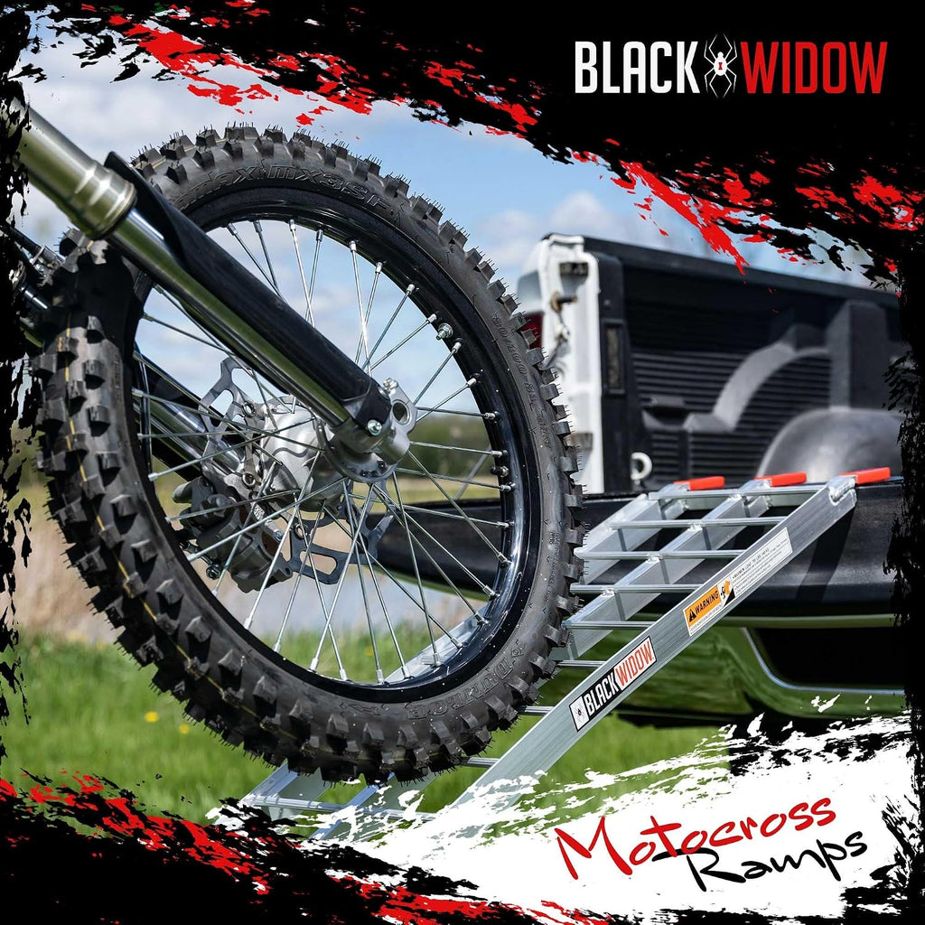 7' 5" Motorcycle Dirt Bike Loading Ramp 750 lb Cap