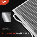 A-Premium Air Conditioning Condenser Compatible with Dodge