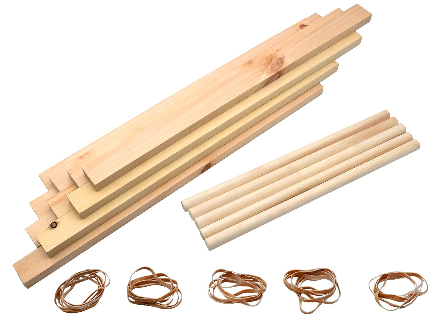 Leonardo Da Vinci Bridge Kit - STEM Learning - Explore Engineering Principles, Gravitational & Lateral Forces- Garage