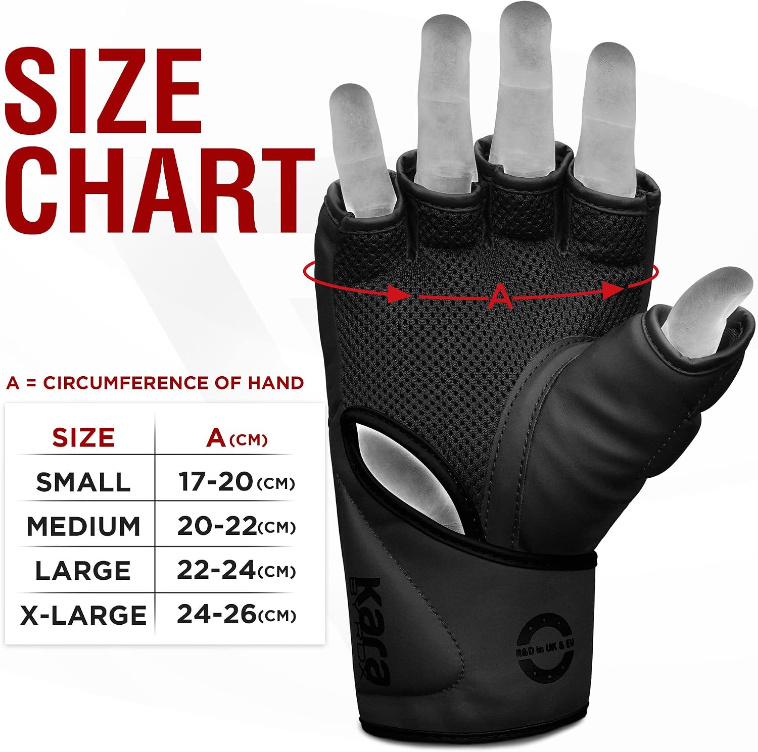 MMA Gloves Grappling Sparring, Pre-Curved Mixed Martial Arts Mitts Men Women Boxing Gloves, Maya Hide Leather Kara
