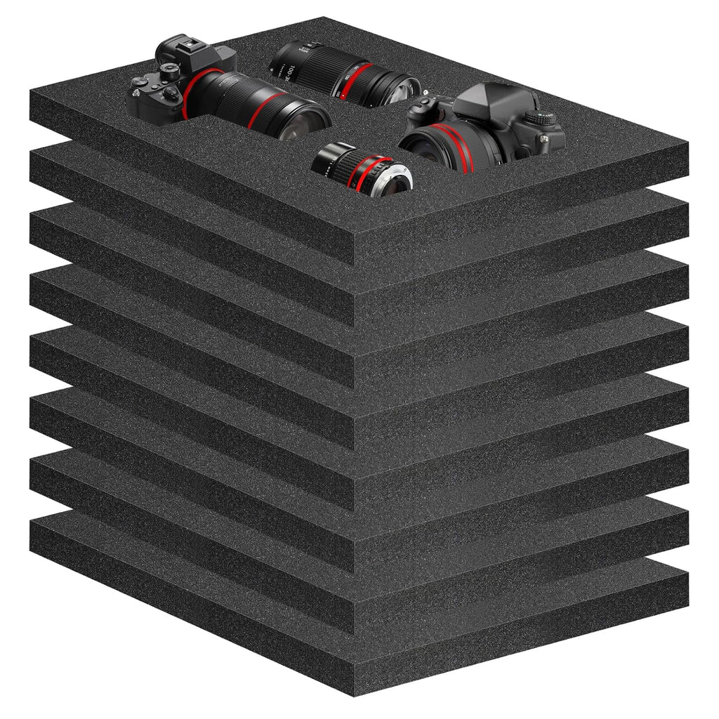 8 Pcs 16" x 12" x 1" Foam Inserts, Padding