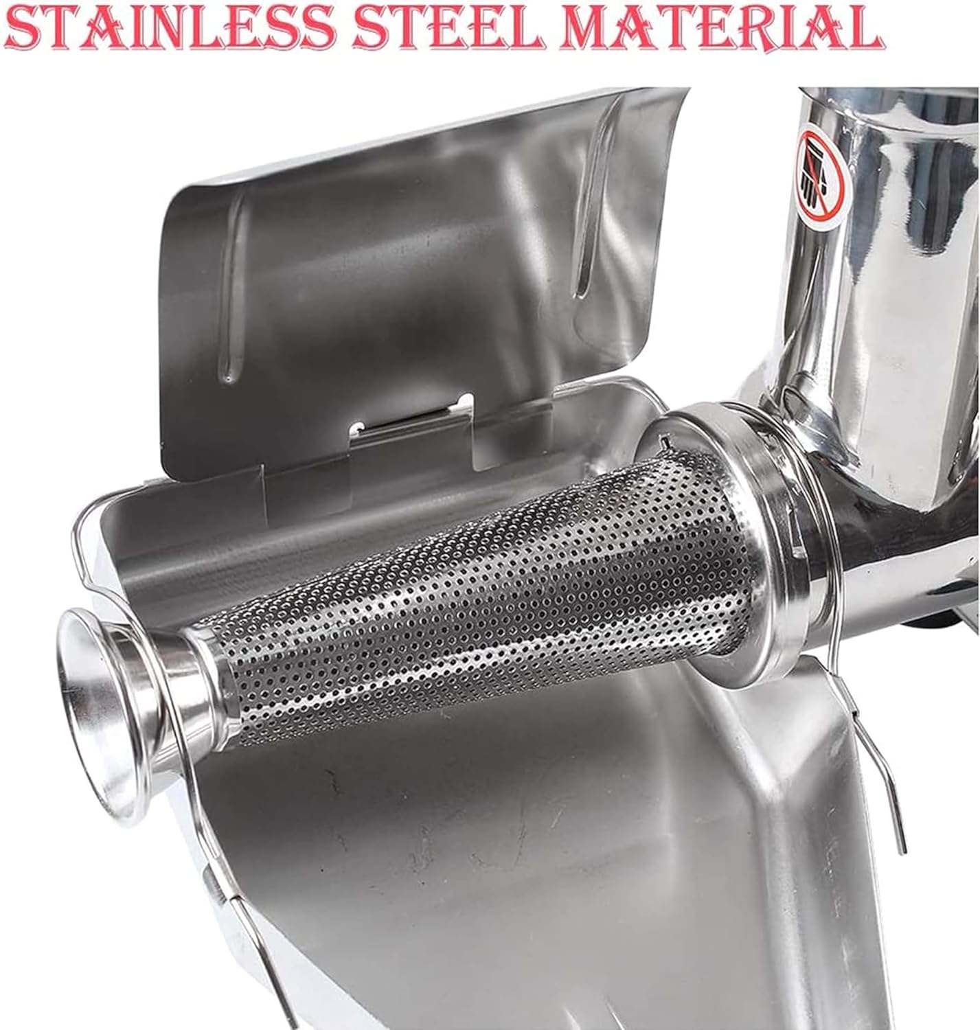 Electric Tomato Strainer Machine – 370W Commercial Food Milling Press for Jams & Sauces, Stainless Steel Fruit Press