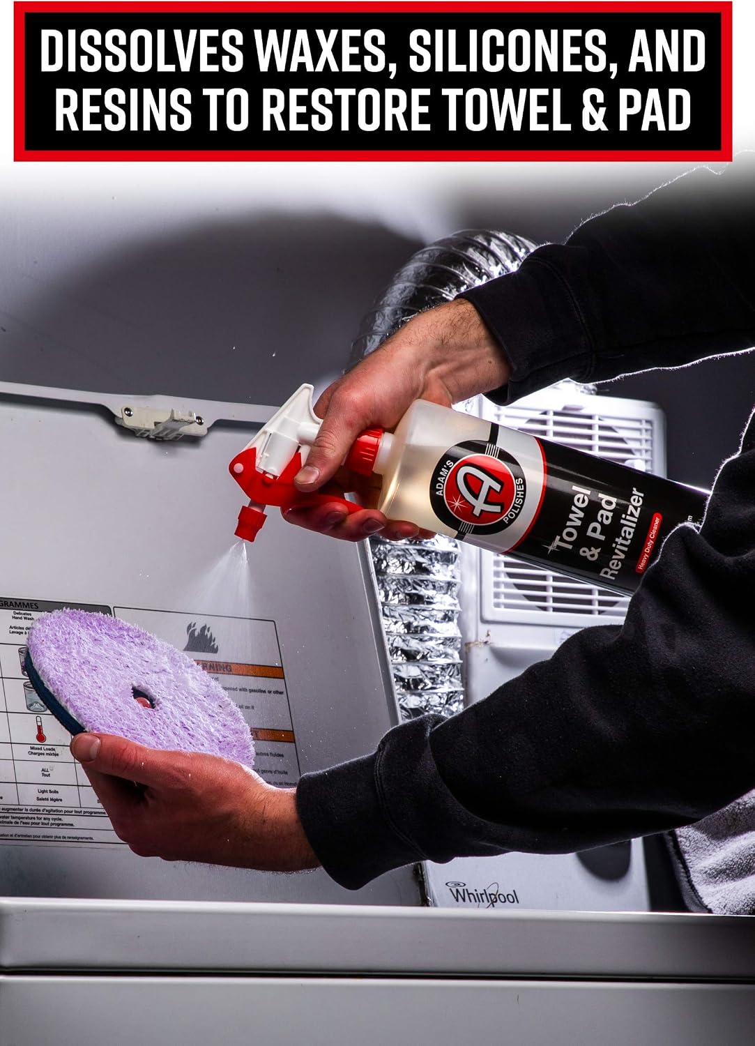 Microfiber Towel & Pad Cleaner - Keep Your Detailing Cloths, Applicators, & Pads Bright and Soft to Ensure a Scratch