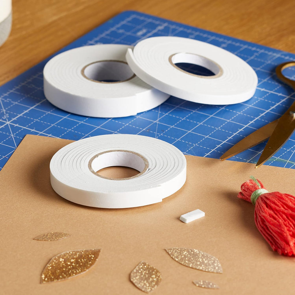 PD506 Dual-Adhesive Foam Tape, 0.25in/0.35in/0.5in