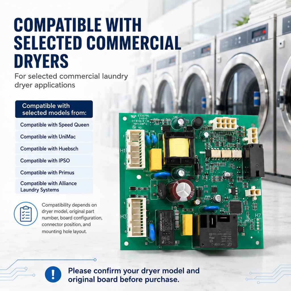 D513797P Dryer Output Control Board Replacement for Alliance Laundry