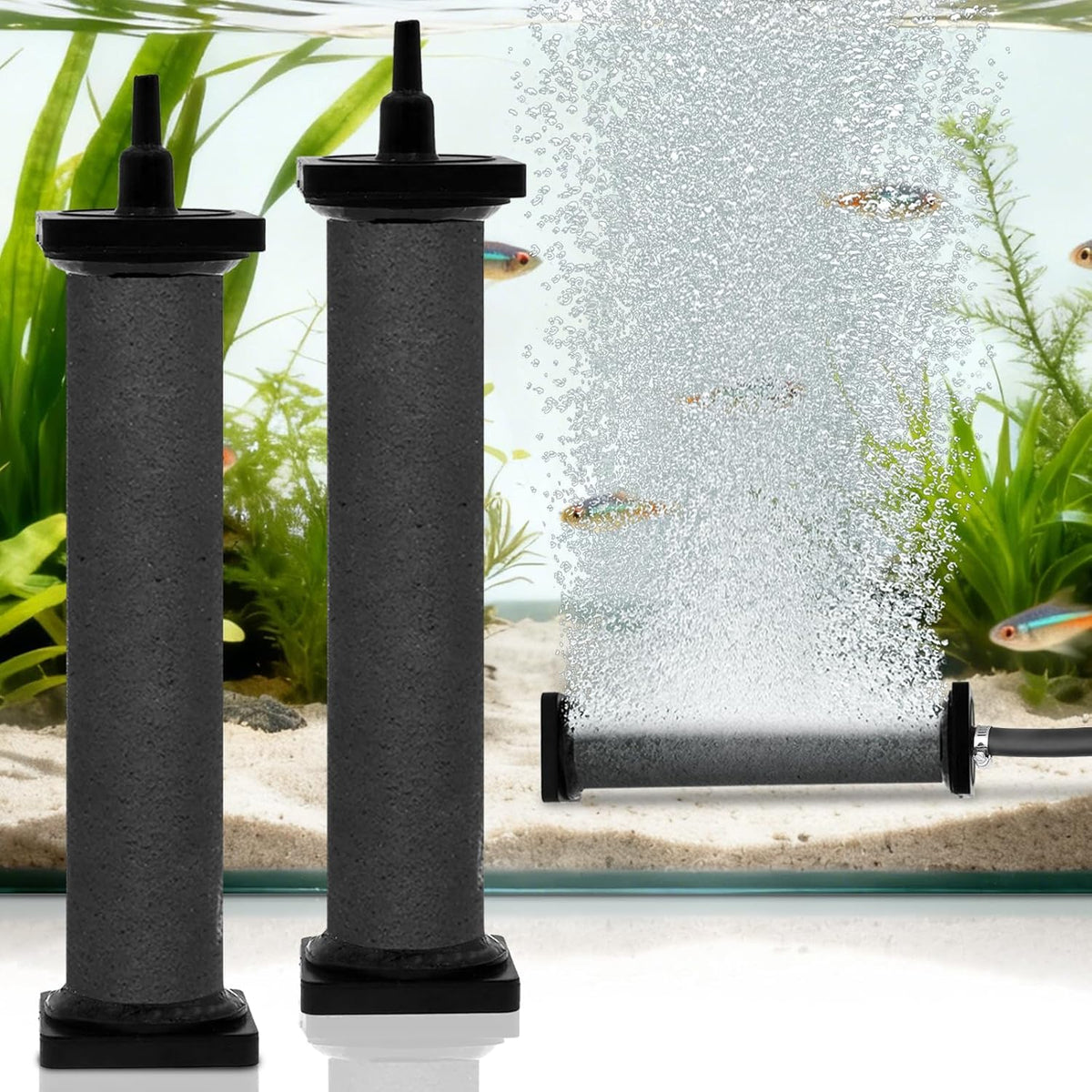 New Innovative Rubber Air Stone | Air Bubbler | Oxygen Air Diffuser | for Pond Aerator | Pond Aeration | for Large