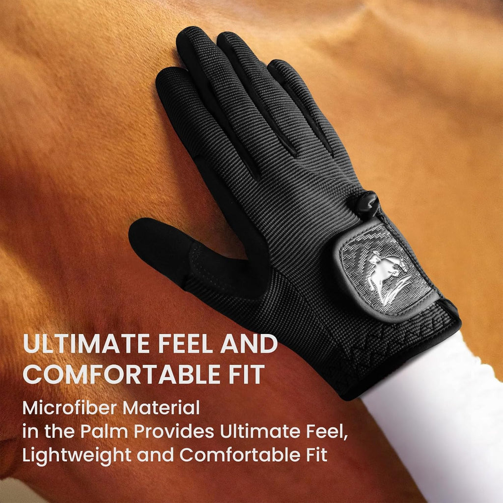 Horse Riding Gloves for Women or Kids
