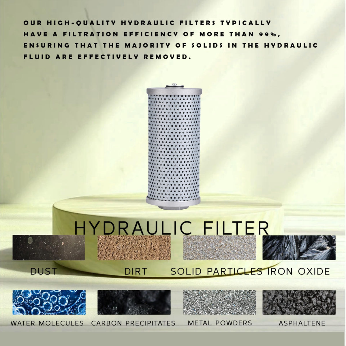 FLTRUCKTOP V0511-65150 Hydraulic oil filter Replaces V0511-65151