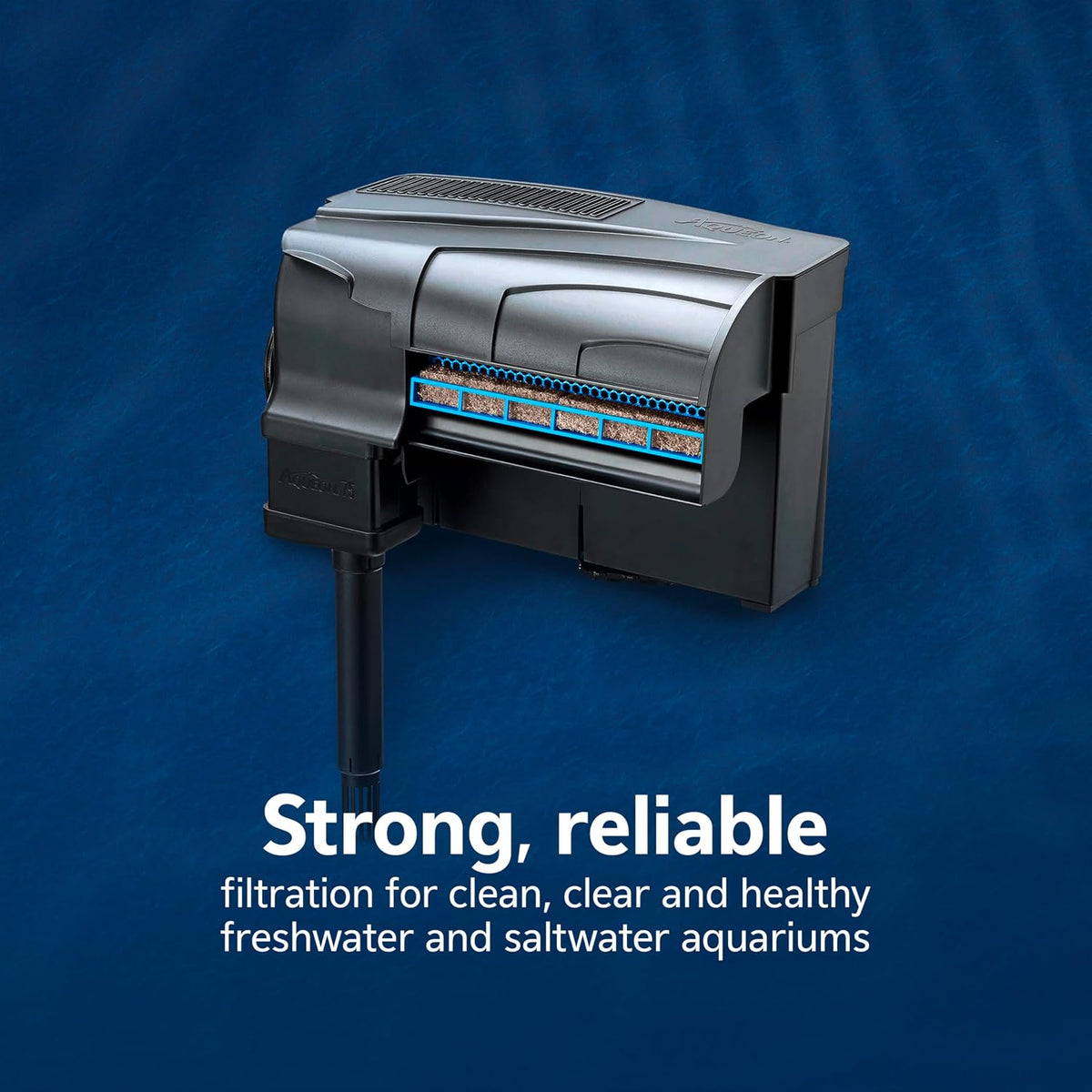 PRO QuietFlow Aquarium Power Filter Size 75, Up to 90 Gallons
