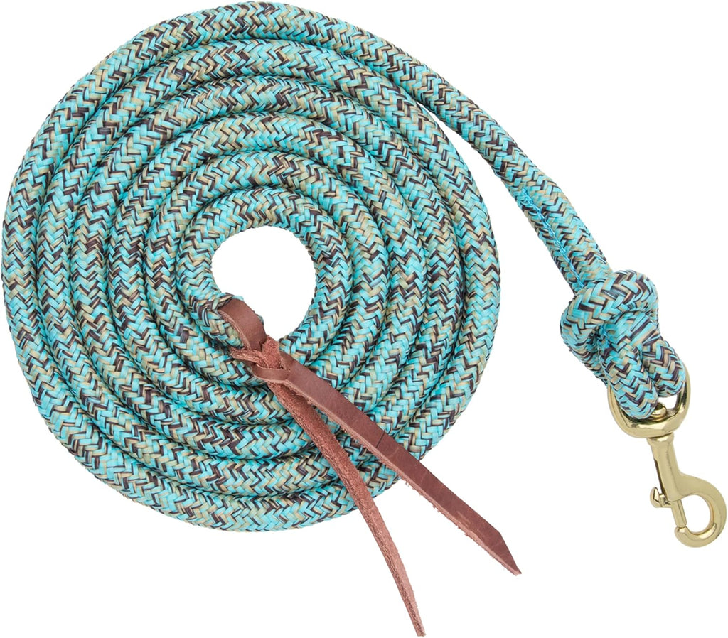 10' Horse Cowboy Lead Rope with Brass Snap