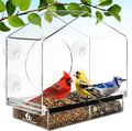 Window Bird Feeder House – Suction Cup Mount Feeder