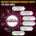 Metrix Premium Chassis Parts - Front Left Outer Tie Rod End