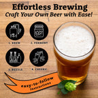 Hazy IPA Extract Kit | Pale Dry Malt Extract | Flaked Wheat & Oats | Corn Sugar | Azacca & Mosaic Hops | English Ale
