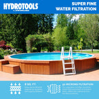 HYDROTOOLS 5-Pack Above-Ground Pool Cartridge Filter Replacement, 8 Sq Ft Element