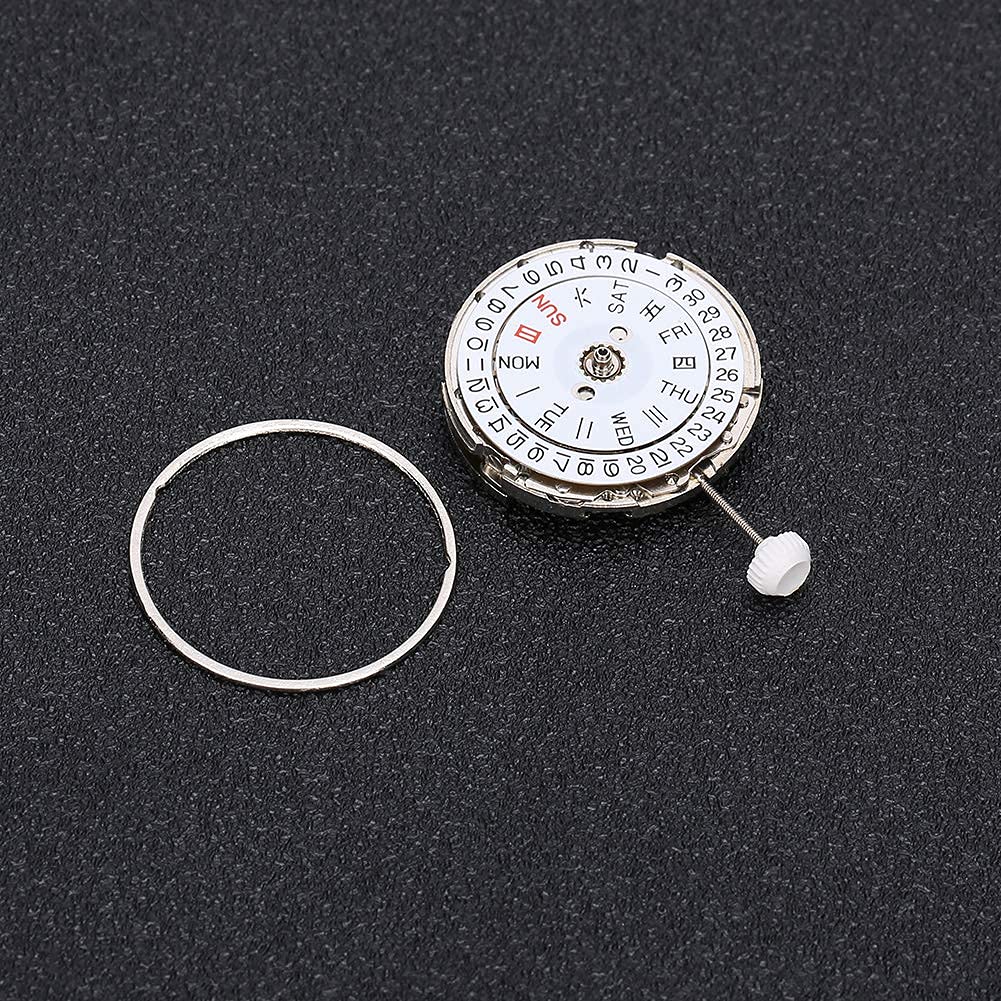 8205 Watch Movement, Mechanical Replacement with Double Calendar and