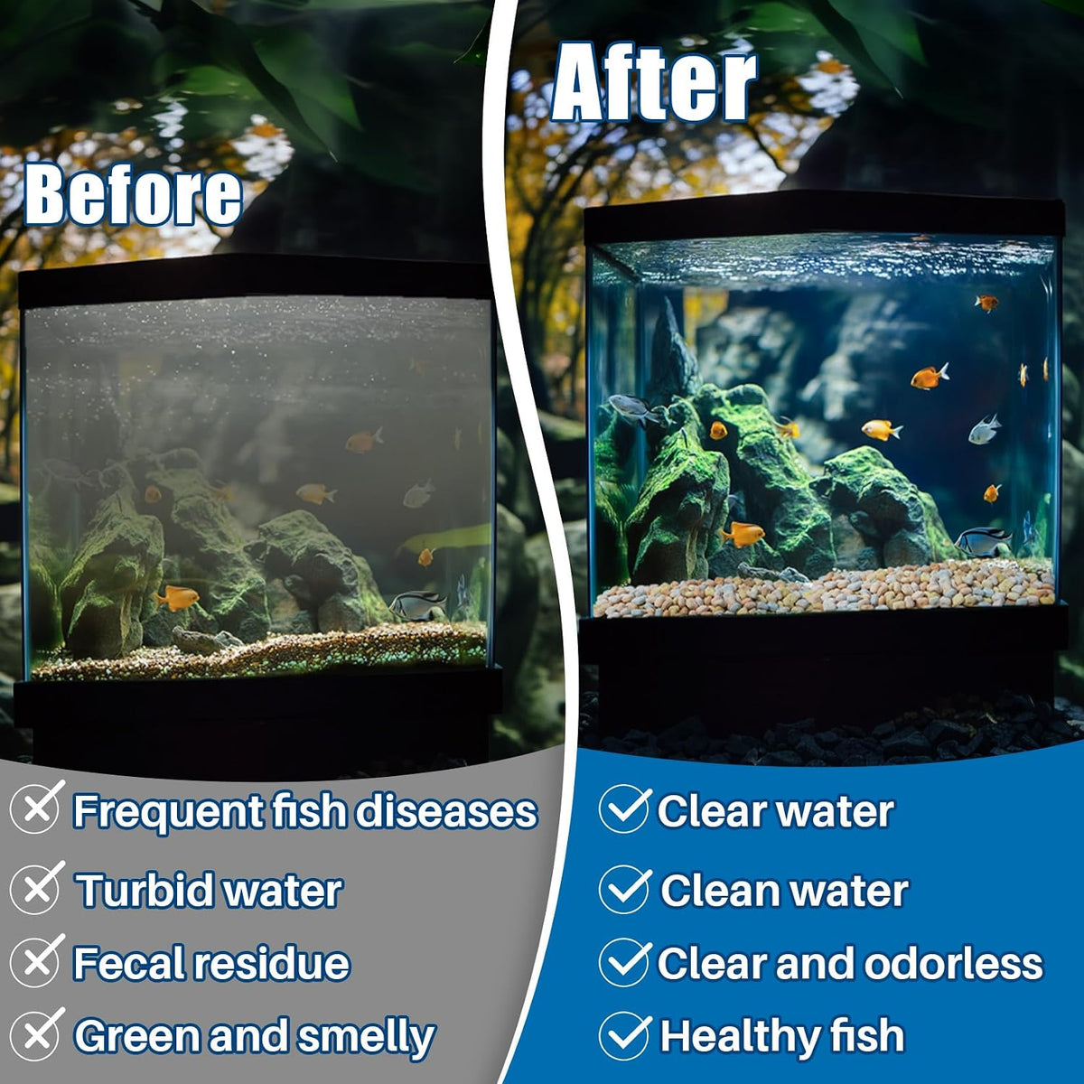 10oz Aquarium Bio Filter Media - Macaron Ceramic Media Blocks