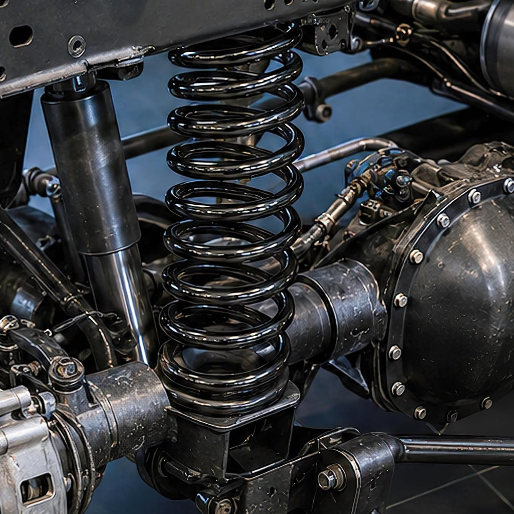 Heavy Duty Rear Coil Springs Compatible with 2009-2018 Ram 1500 2WD 4WD