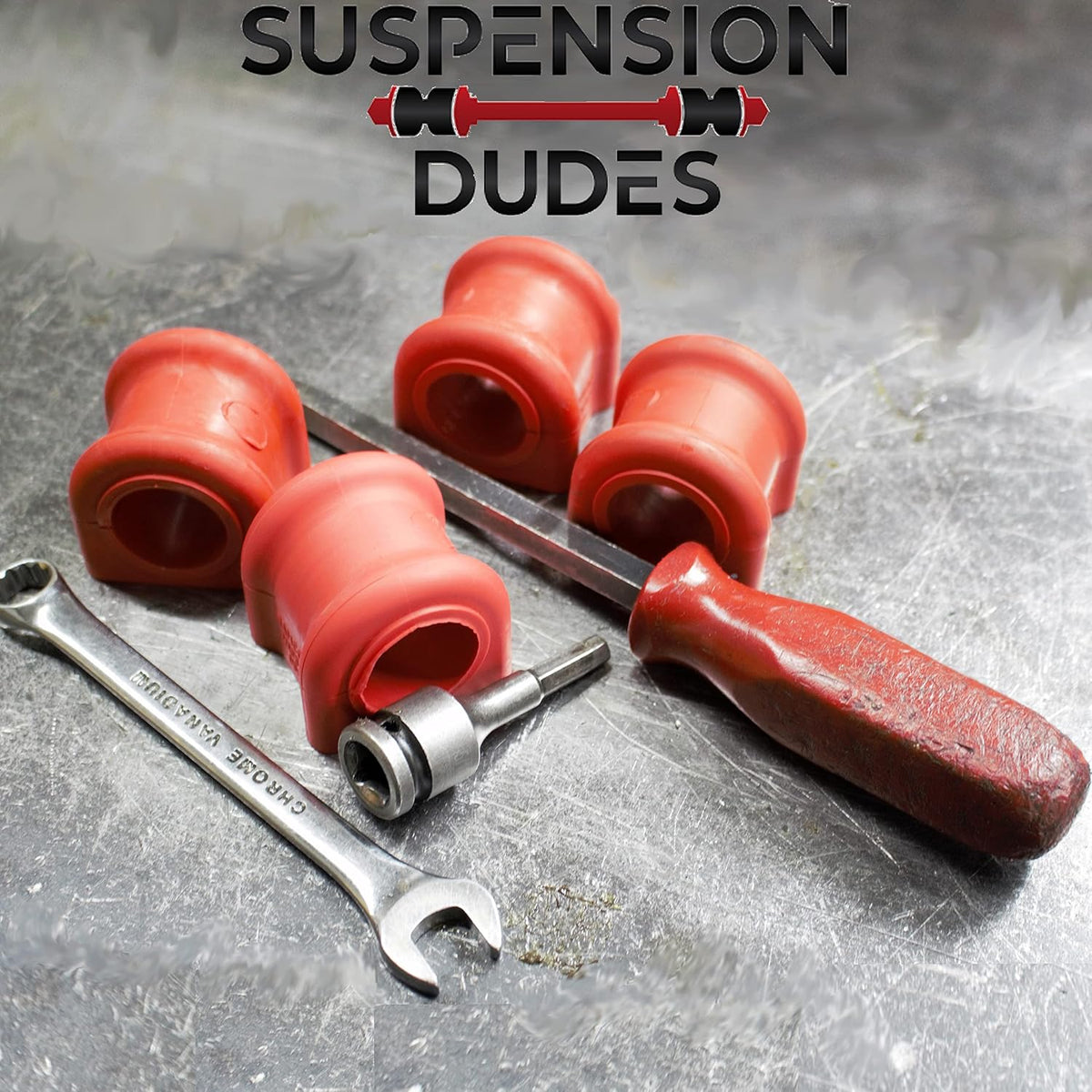 Suspension Dudes PAIR Front Sway Bar Bushing Kit FITS Ram1500 2500 3500, Dakota, Durango, Jeep Wrangler, 1994-2024 K7384, Stabilizer Bar 36.8 MM