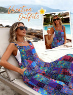 Women's Overalls Boho Summer Jumpsuits Cute Casual Outfits Rompers