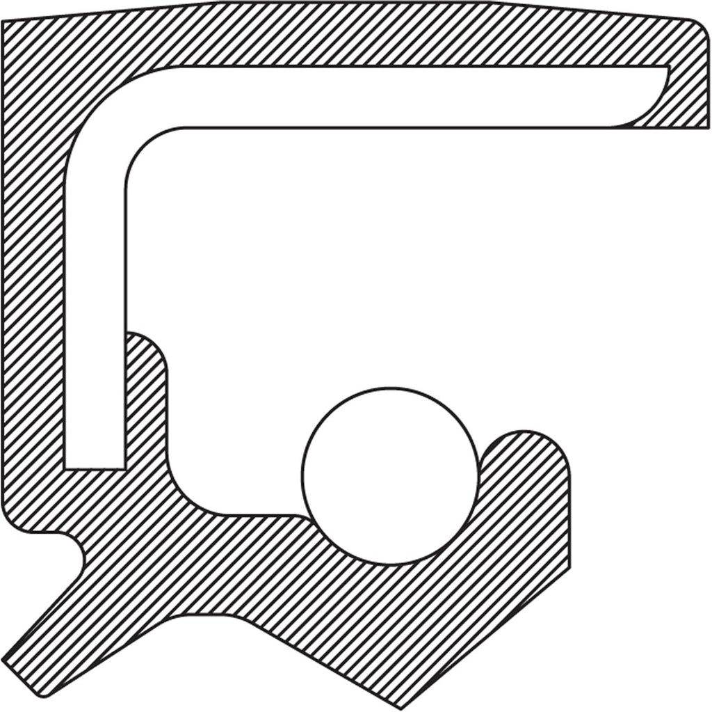 National 710995 Drive Axle Shaft Seal for 2011 Ram 1500