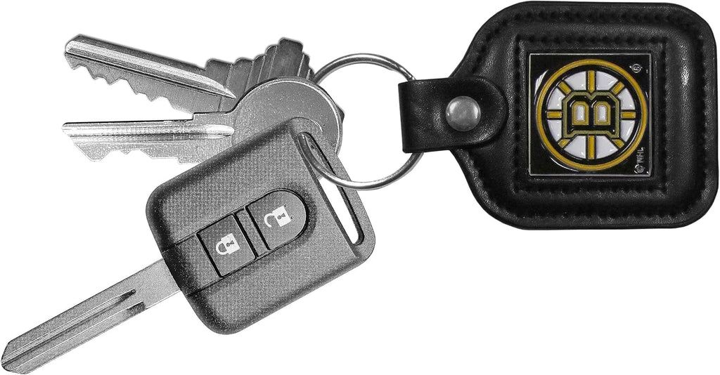 NHL Genuine Leather Key Chain