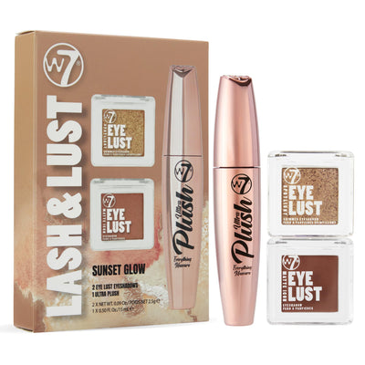 Lash and Lust Eye Makeup Set - Sunset Glow