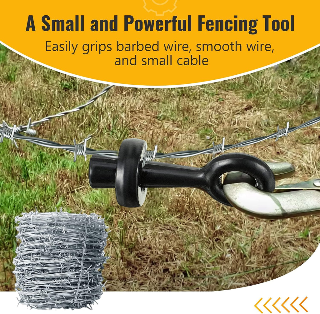 Barbed Wire Pullers, Replacement for S16111000 Wire Gripper for Barb Wire, Fence Stretcher Tool, Effortlessly Tighten