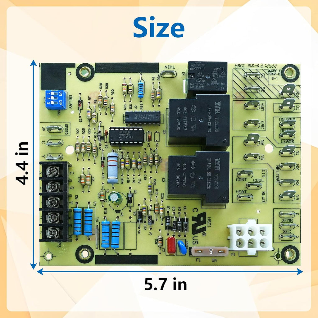 Upgraded R40403-003 Furnace Blower Control Circuit Board ST9120C