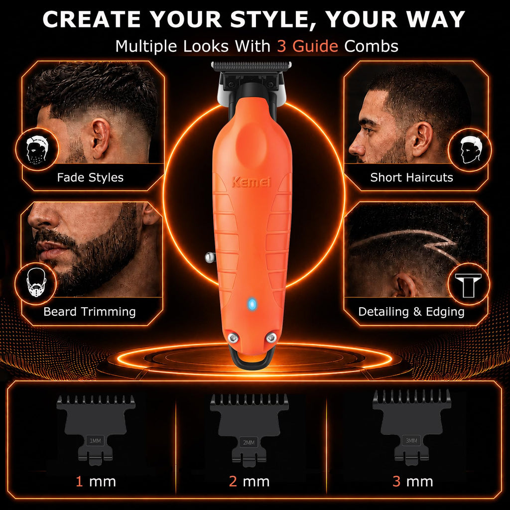 PG2299 Beard & Hair Trimmer for Men Zero Gapped Hair Clippers for Men