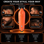 PG2299 Beard & Hair Trimmer for Men Zero Gapped Hair Clippers for Men