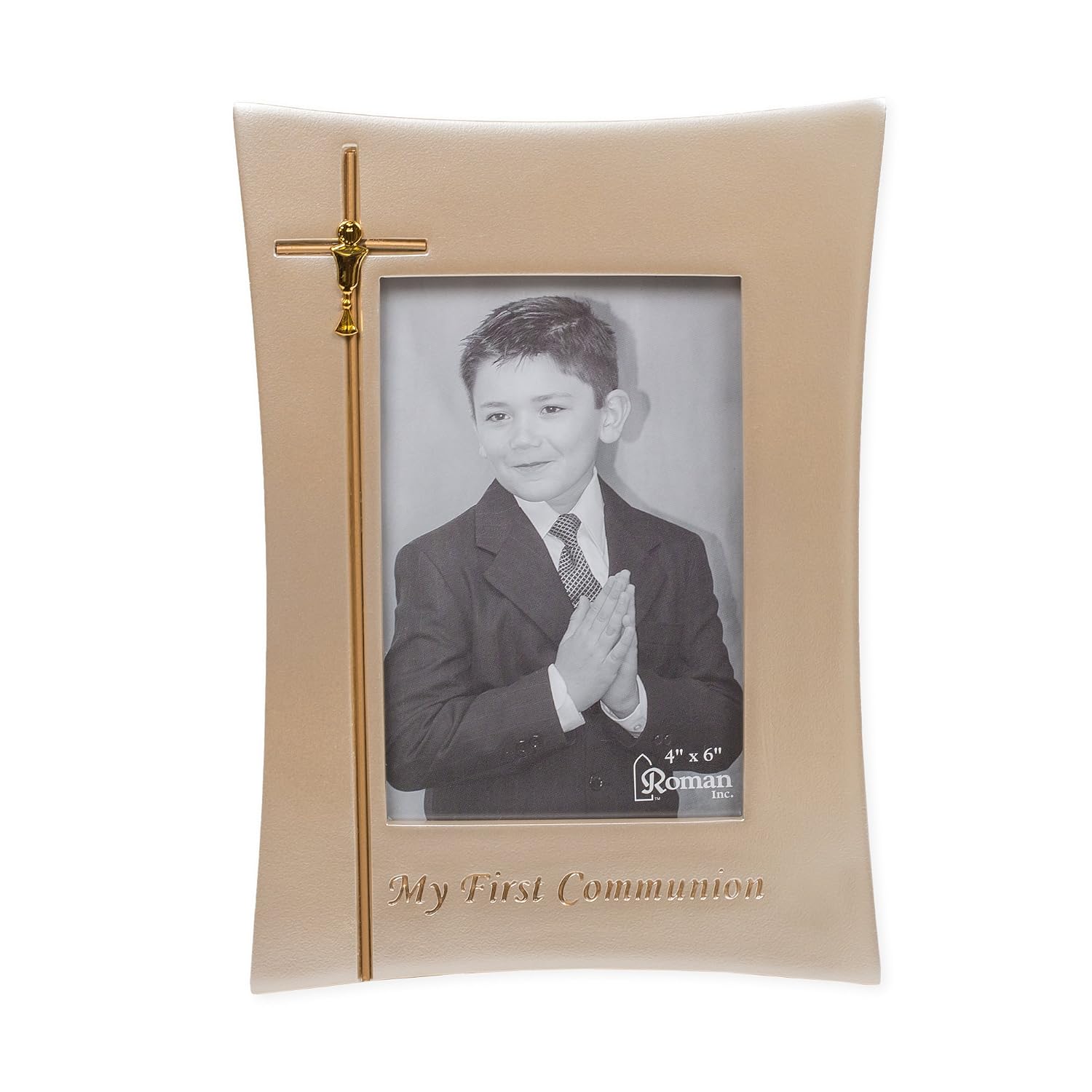 Giftware Inc., Sacraments, First Communion, 9.25" H Communion Frame 4x6,Religious, Inspirational, Durable (6x1x9)
