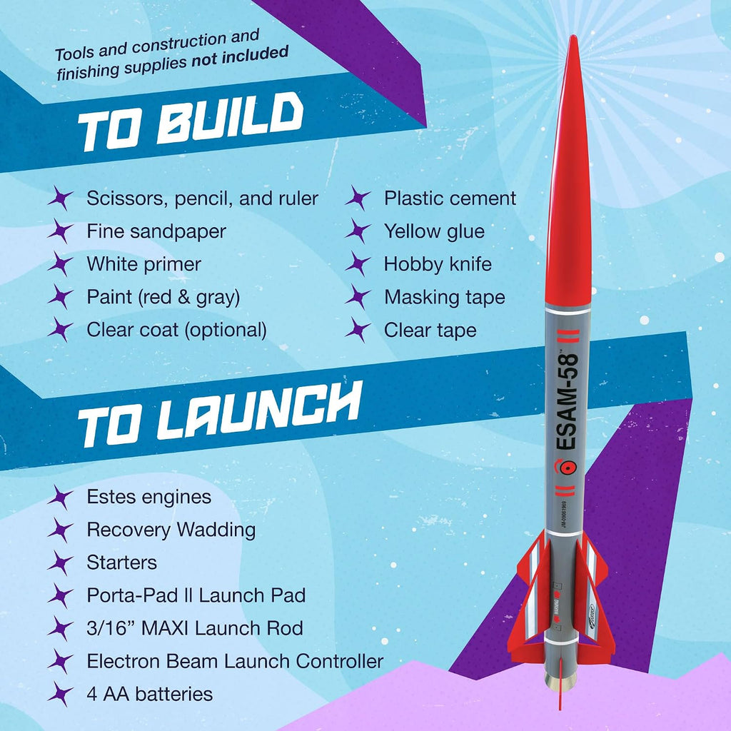 0661 ESAM-58 Advanced Model-Rocket Kit