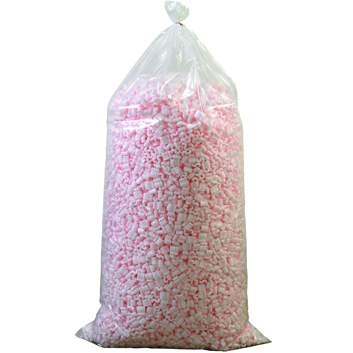 SN7NUTSAS Anti-Static Loose Fill Packing Peanuts, 7 Cubic Feet, Pink