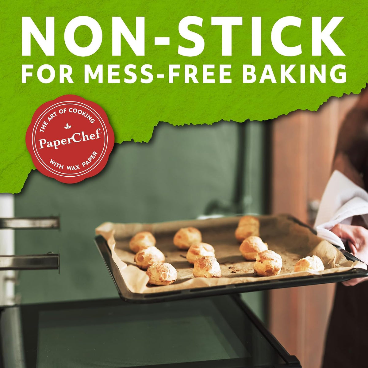 Unbleached Wax Paper Nonstick Multipurpose 2 Pack 75 sq ft