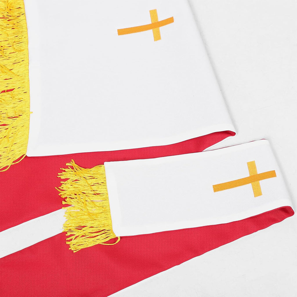 Reversible Pulpit Scarf Altar Parament Set for Clergy Worship