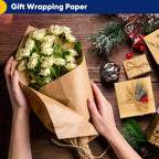 Brown Kraft Paper Roll 17.5" x 600" (50')