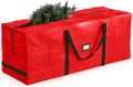 Christmas Tree Storage Bag - Fits 7.5 Ft Artificial Trees - Plastic, Waterproof Christmas Tree Bag For Storage Box