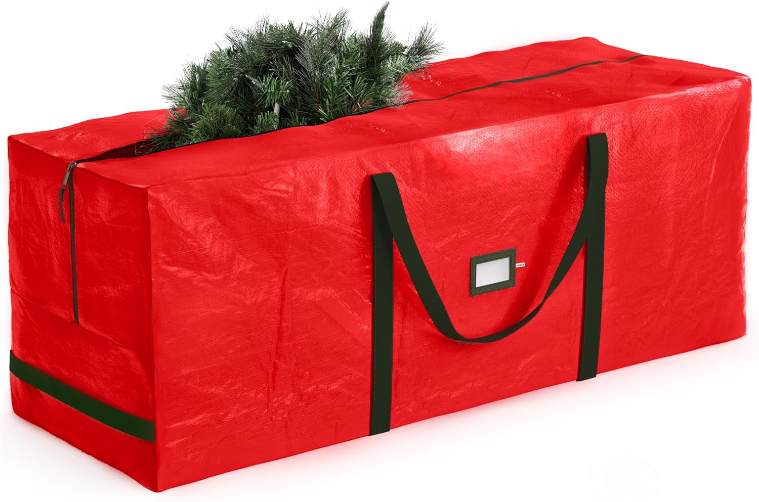 Christmas Tree Storage Bag - Fits 7.5 Ft Artificial Trees - Plastic, Waterproof Christmas Tree Bag For Storage Box