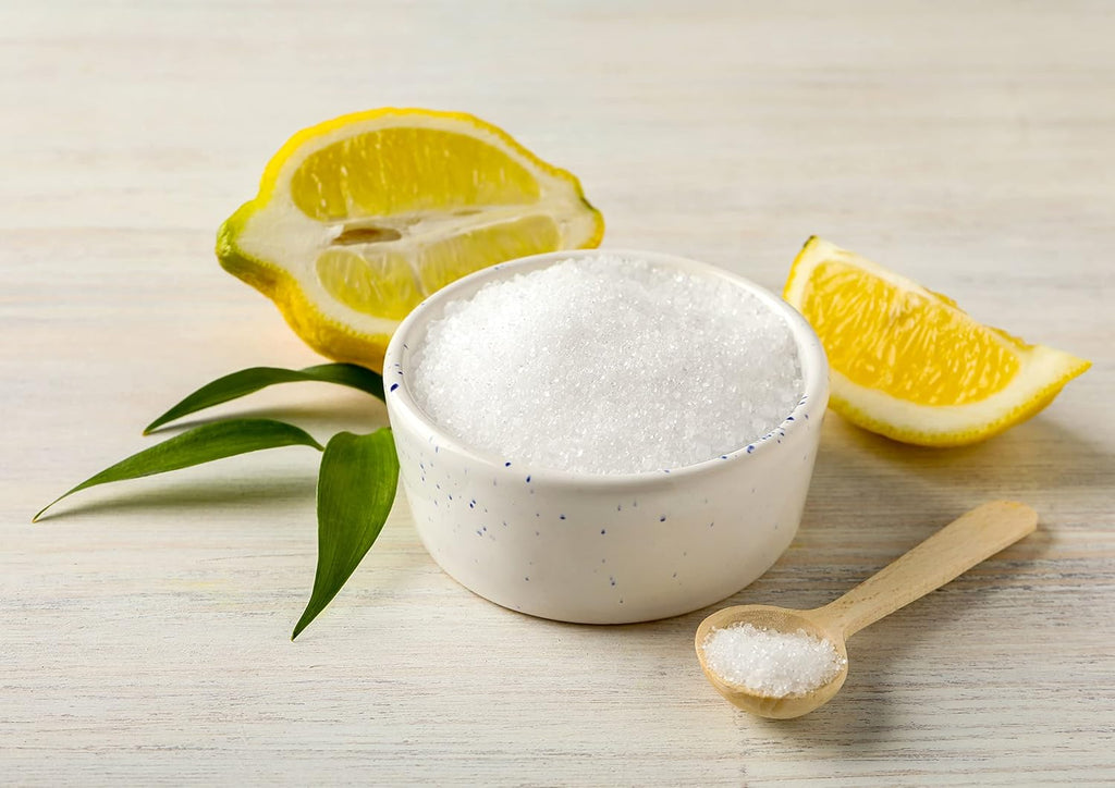 Citric Acid Powder, 1 Pound - Anhydrous, Fine Granules, Food Grade Lemon Salt, Great for Cheese Making, Household