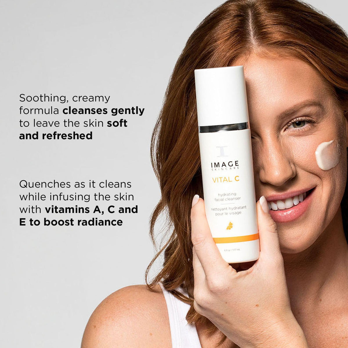 VITAL C Hydrating Facial Cleanser & Vitamin C, 6 Fl Oz