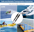 Heavy-Duty Boat Tie Down Straps to Trailer, Secure-Fit Boat Trailer Straps