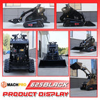 13.5HP Mini Skid Steer Loader with 45in Bucket Hydraulic Drive