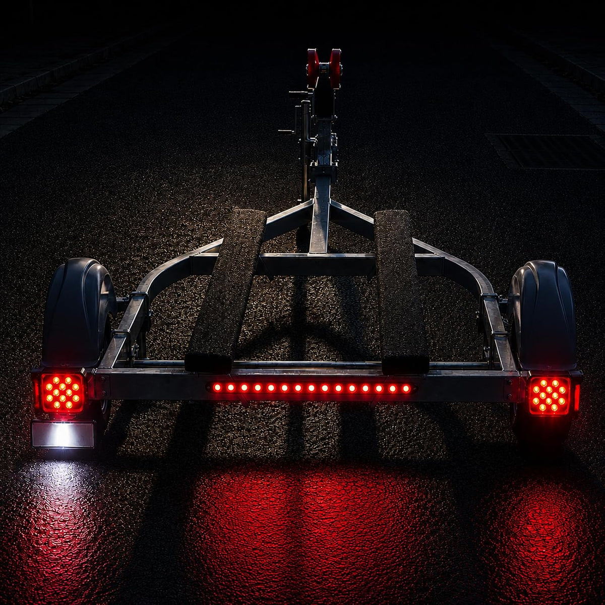 Boat Trailer Lights Kit Submersible 15-LED Brake IP67