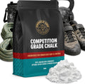 Loose Gym Chalk, Climbing Chalk for Lifting, Gymnastics, 200g | 100% Magnesium Carbonate, 60/40 Chunk & Powder Blend