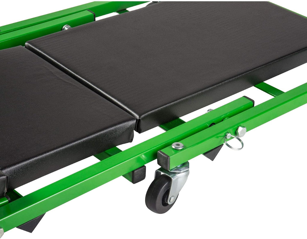 C-2036DG Black/Green 300 Lbs Mechanic Creeper