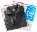 20" x 20" Self Seal Poly Bags, Extra-Large, 100 Pack, 1.5 Mil, for Shipping